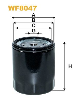 WIX FILTERS Топливный фильтр WF8047